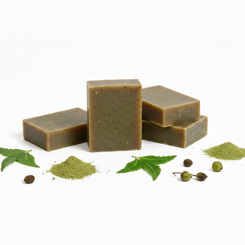 Herbal soap for oily skin and acne prone skin daily bathing