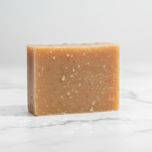Natural goat milk herbal soap bar for deep skin hydration