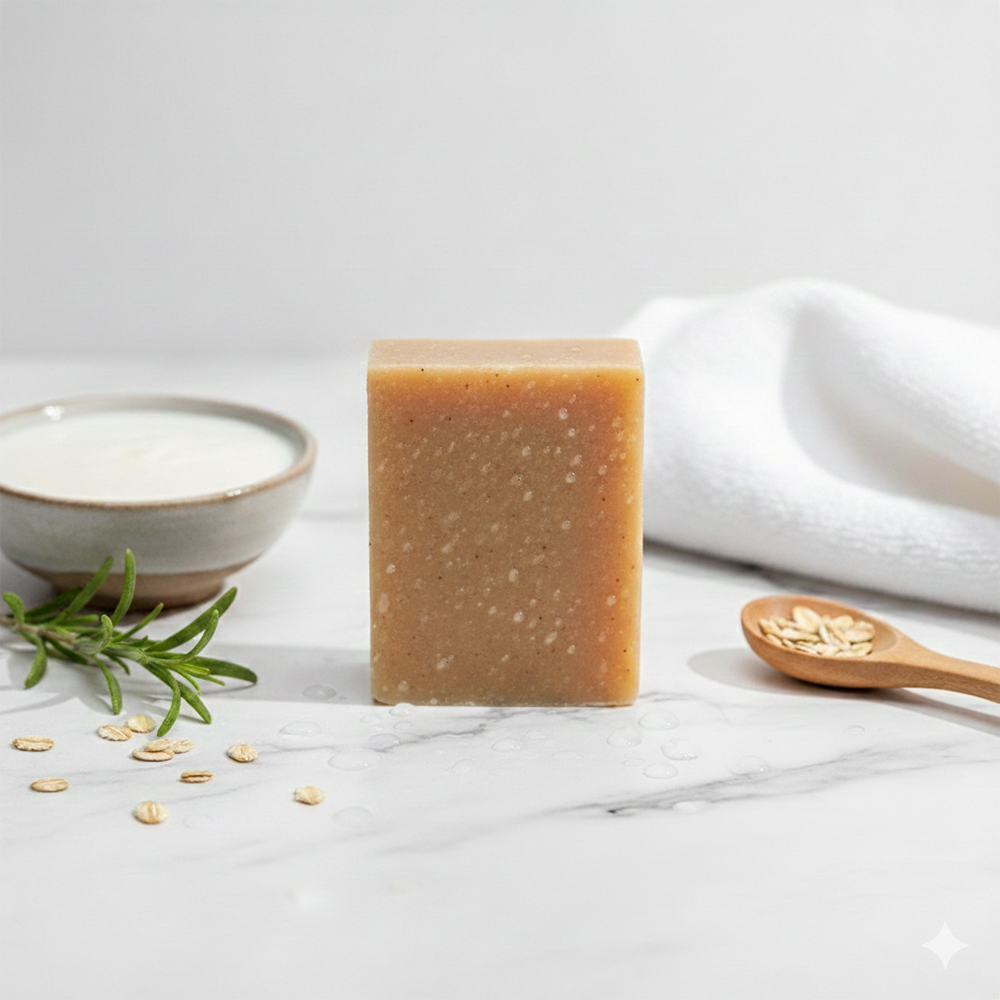 Goat milk soap for dry and sensitive skin moisturizing bath soap by Kargi